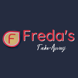 Freda's Fish and Chips logo.
